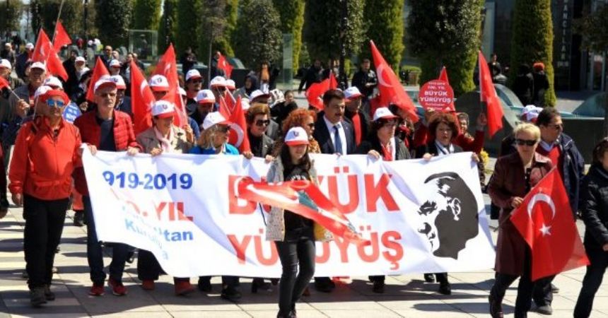 Büyük yürüyüş başladı Büyük yürüyüş başladı