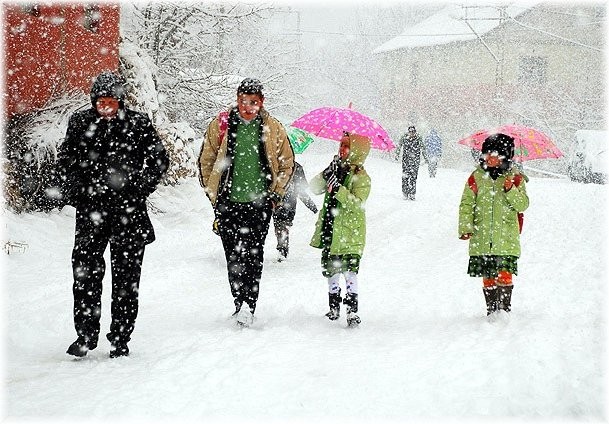 Giresun’da eğitime kar engeli Giresun’da eğitime kar engeli