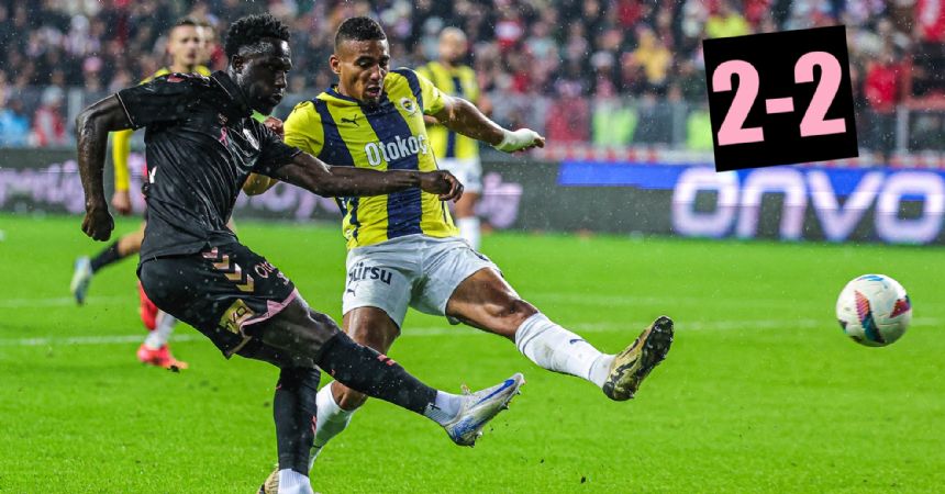 Fener'e Direndi Puanı Kaptı