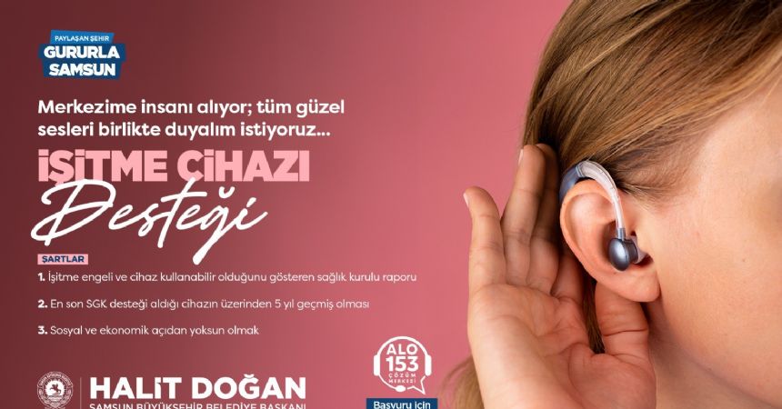 SBB’den İşitme Cihazı Yardımı