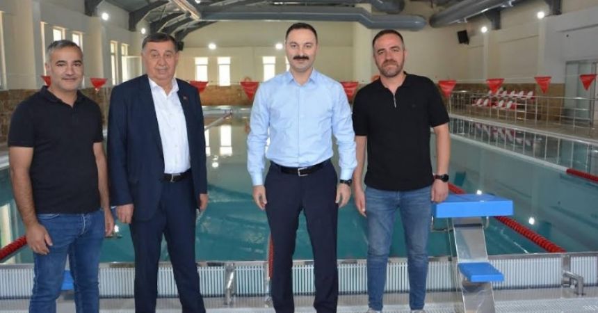 Havza'da Yarı Olimpik Havuz