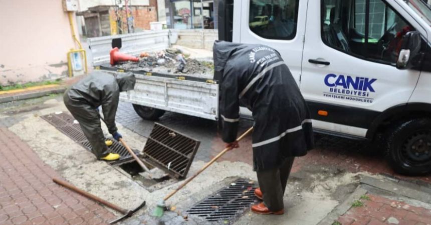 Canik'te Yağmur Önlemleri
