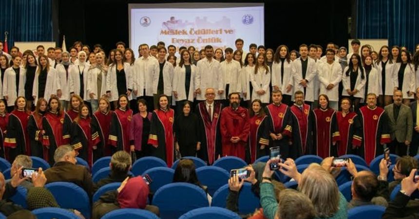 OMÜ'de Beyaz Önlük Töreni