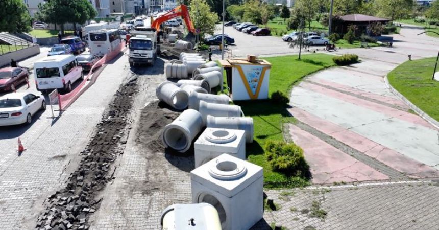 Çarşamba'da Altyapı Hamlesi