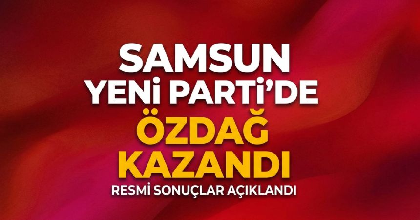 Yeni Parti'de Seçim 200 Oy Farkla Bitti