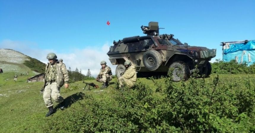 Gümüşhane’de PKK ile sıcak çatışma