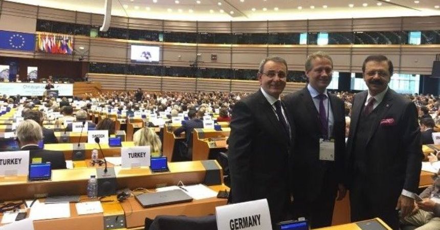 Başkan Murzioğlu Brüksel’de Başkan Murzioğlu Brüksel’de