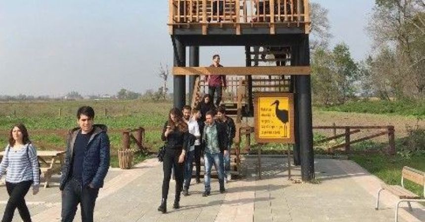 Mühendis adayları Kuş Cenneti’ni gezdi