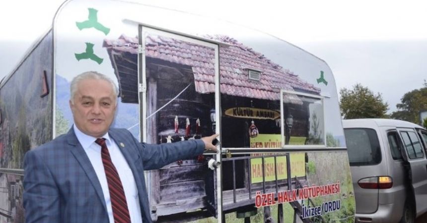 İlçesini karavanla tanıtıyor İlçesini karavanla tanıtıyor