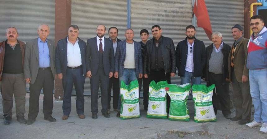 Üreticilere yem bitkisi tohumu desteği Üreticilere yem bitkisi tohumu desteği