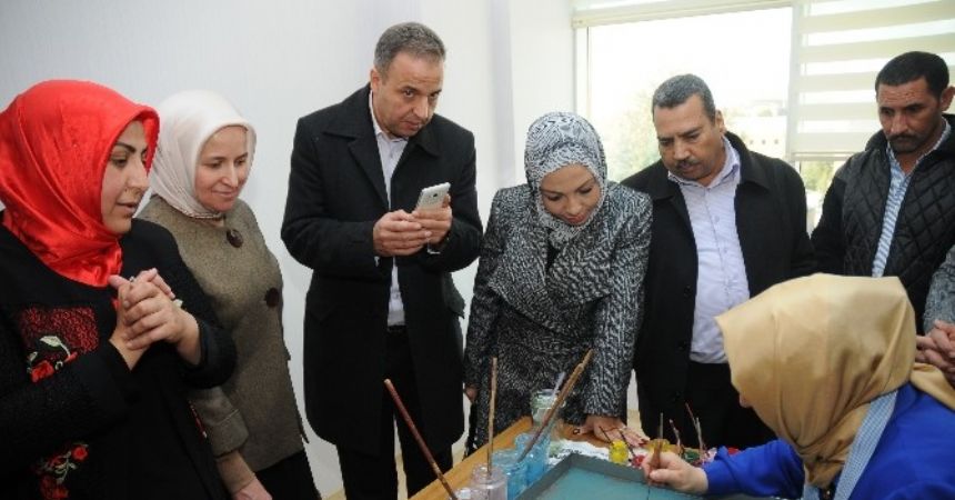 Tunuslular belediye tesislerini inceledi Tunuslular belediye tesislerini inceledi