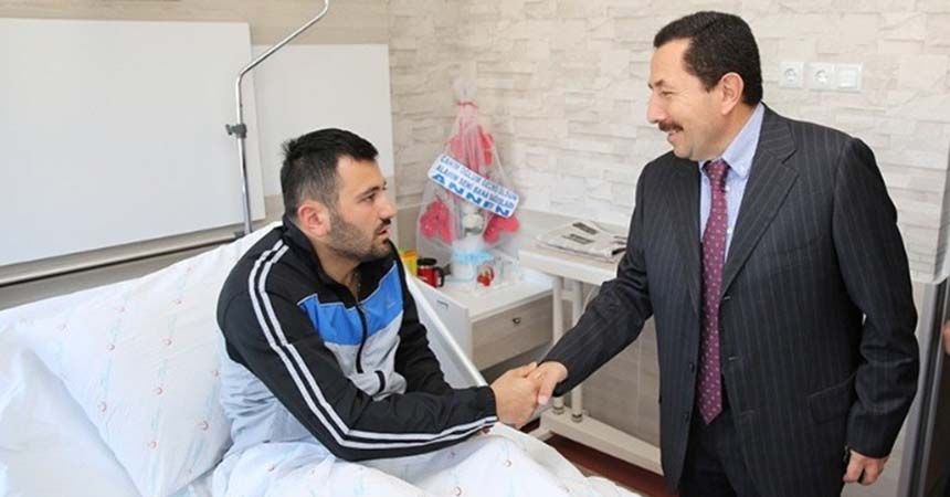 Yaralı Ordulu askerin tedavisi sürüyor Yaralı Ordulu askerin tedavisi sürüyor