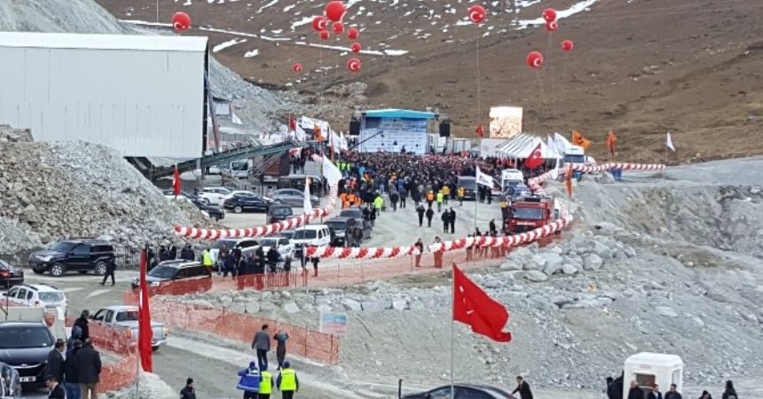 Erzurum - Rize, Ovit Tüneli ile birleşti Erzurum - Rize, Ovit Tüneli ile birleşti