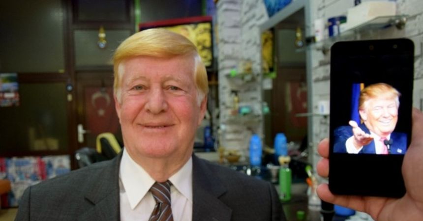 Giresunlu Trump görenleri şaşırtıyor Giresunlu Trump görenleri şaşırtıyor