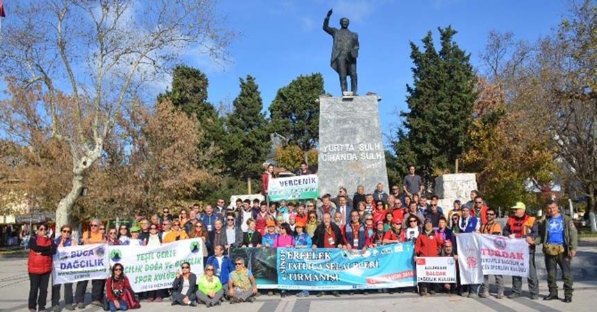 Sinop'ta tırmanış festivali Sinop'ta tırmanış festivali