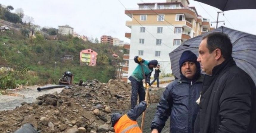 Giresun’da metrekareye 95 kg yağış düştü Giresun’da metrekareye 95 kg yağış düştü