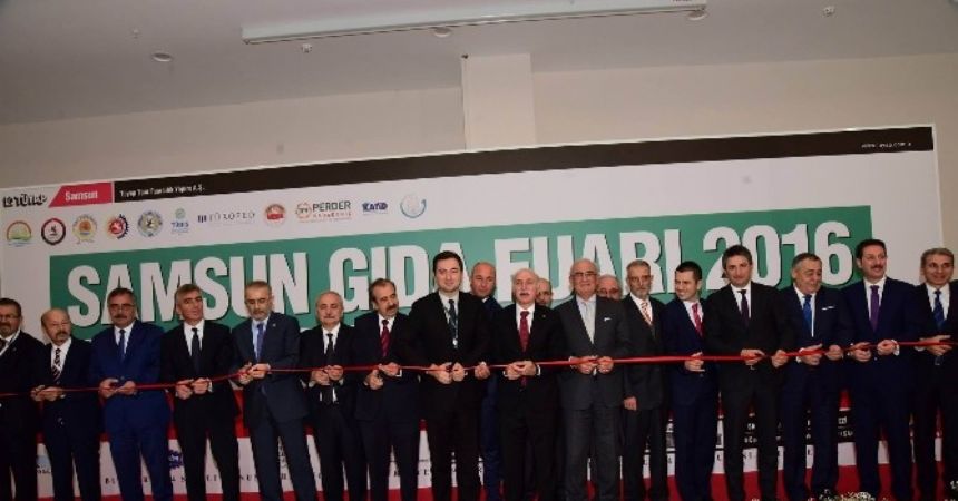 Samsun Gıda Fuarı 2016 açıldı Samsun Gıda Fuarı 2016 açıldı