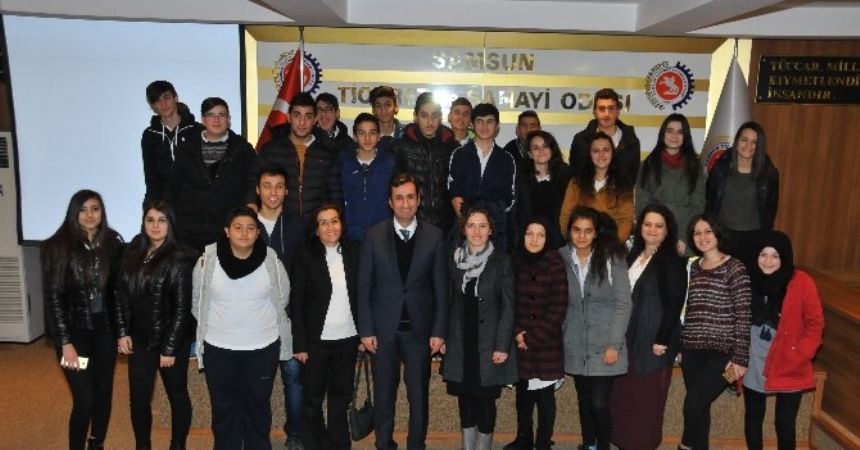 Öğrenciler Samsun TSO’da Öğrenciler Samsun TSO’da