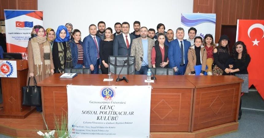 Öğrencilere 'kayıtlı istihdam' semineri Öğrencilere 'kayıtlı istihdam' semineri