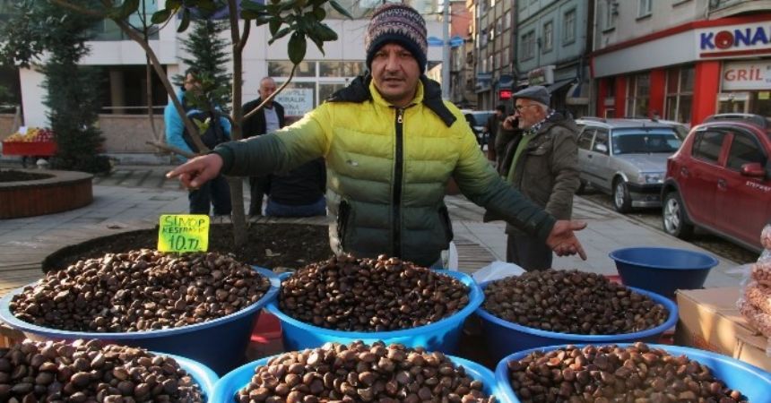 Giresun'da kestane ’in’, fındık ’out’ Giresun'da kestane ’in’, fındık ’out’