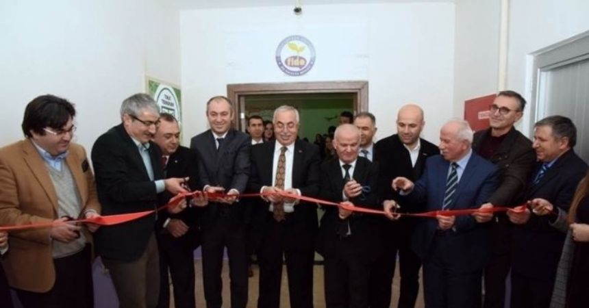 Tokat’ta fide ön kuluçka merkezi açıldı Tokat’ta fide ön kuluçka merkezi açıldı