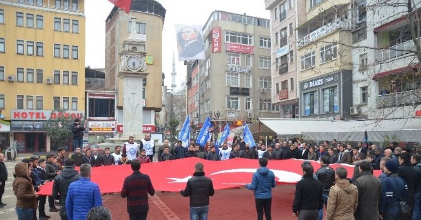 Fatsa’da Türk Eğitim-Sen’den teröre tepki Fatsa’da Türk Eğitim-Sen’den teröre tepki
