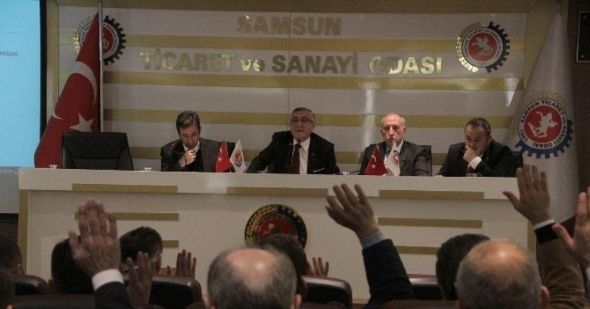 Samsun TSO meclis toplantısı Samsun TSO meclis toplantısı