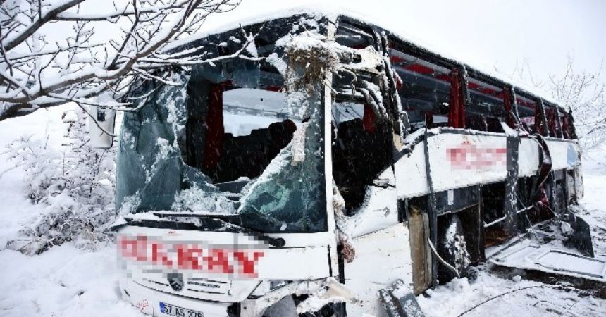 Buzlanma 4 cana maloldu! Buzlanma 4 cana maloldu!