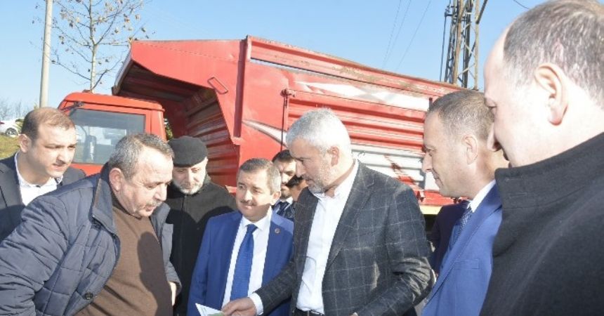 Başkanlardan çevre düzenlemesi incelemesi Başkanlardan çevre düzenlemesi incelemesi