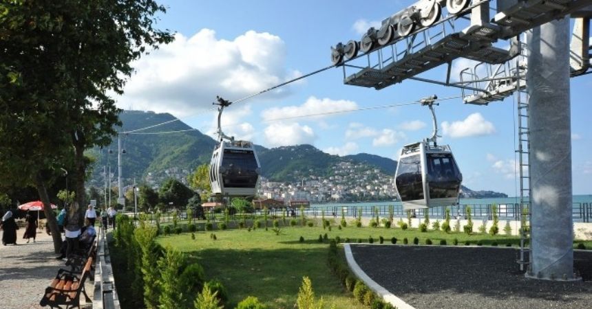Teleferik 6 yılda 3 milyon kişi taşıdı Teleferik 6 yılda 3 milyon kişi taşıdı