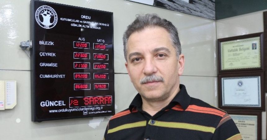 Altın fiyatları kuyumcuları olumsuz etkiliyor Altın fiyatları kuyumcuları olumsuz etkiliyor