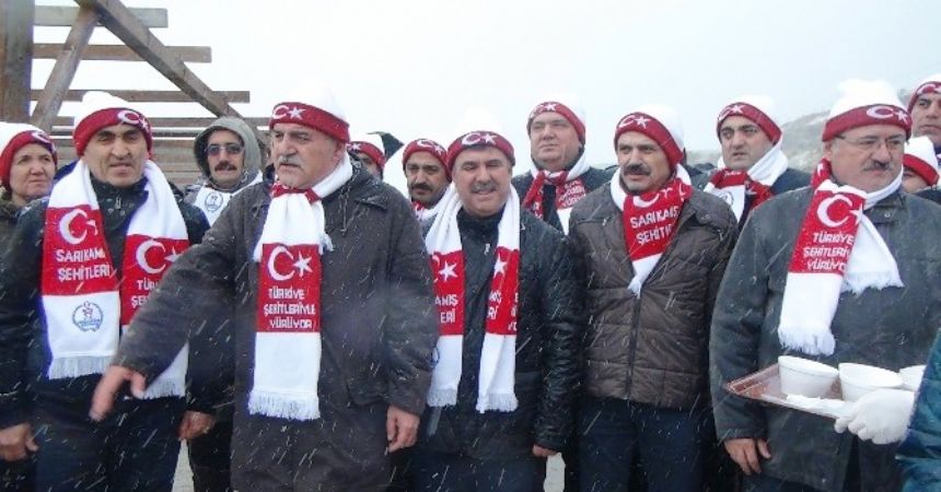 Sarıkamış şehitleri anıldı Sarıkamış şehitleri anıldı