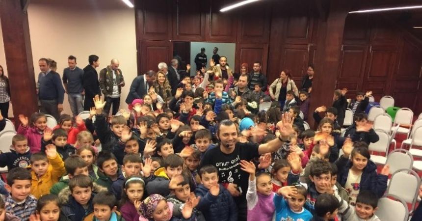 Çocuklara ilkleri yaşatan etkinlik