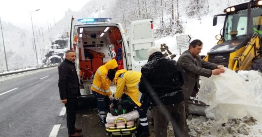 Fatsa’da hasta kurtarma operasyonu Fatsa’da hasta kurtarma operasyonu