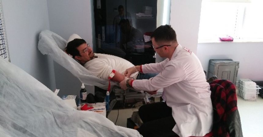 Kan bağışına hastanelerden destek