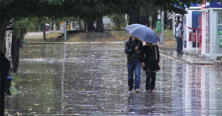 Hava sıcaklığı artıyor, yağmur geliyor