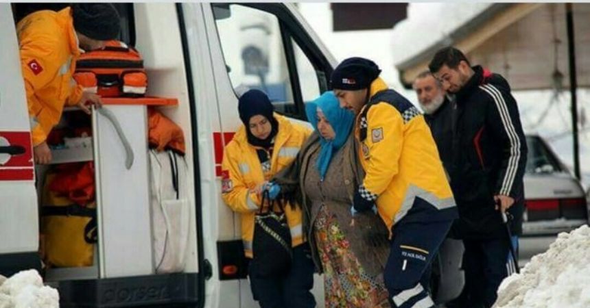 Karda 2 bin 139 hastaya ulaşıldı Karda 2 bin 139 hastaya ulaşıldı