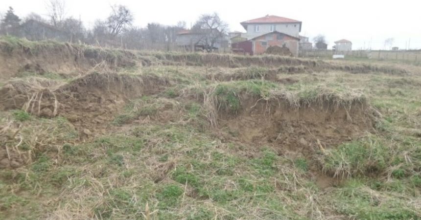 Erfelek’te heyelan endişesi Erfelek’te heyelan endişesi