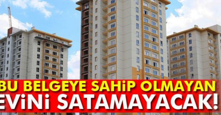 Enerji kimlik belgesi zorunlu oluyor