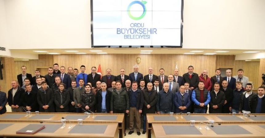 52 personel törenle sigarayı bıraktı 52 personel törenle sigarayı bıraktı