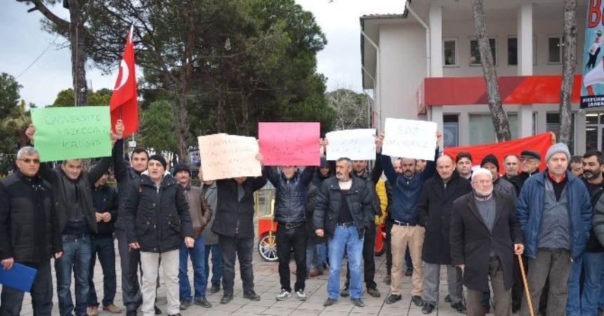 Yazkonağı sakinlerinin ‘yerleşke’ tepkisi Yazkonağı sakinlerinin ‘yerleşke’ tepkisi