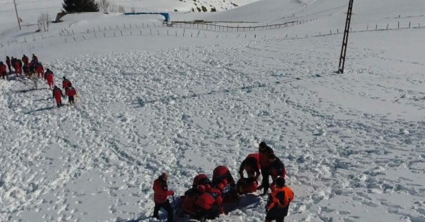 Ordu’da çığ tatbikatı Ordu’da çığ tatbikatı