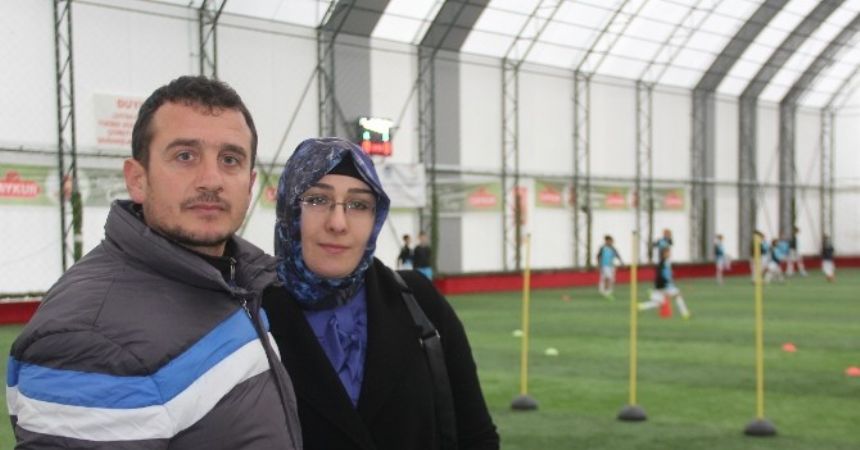 Antrenör eşe büyük destek Antrenör eşe büyük destek