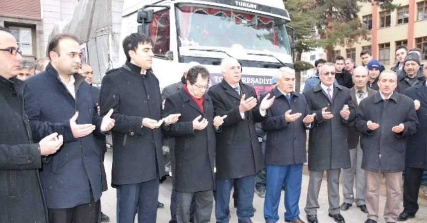 Reşadiye’den Halep’e yardım Reşadiye’den Halep’e yardım