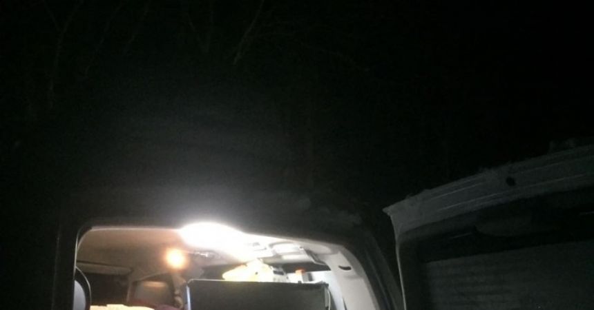 Hastanın imdadına paletli ambulans yetişti