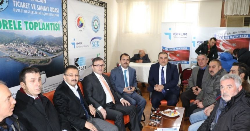 Görele’de iş dünyası buluşması Görele’de iş dünyası buluşması