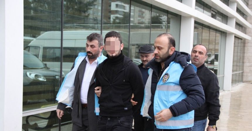 Hırsızlık suçundan aranan genç yakalandı Hırsızlık suçundan aranan genç yakalandı