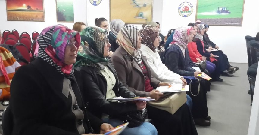 Tarımda kadın güçlü olmalı Tarımda kadın güçlü olmalı