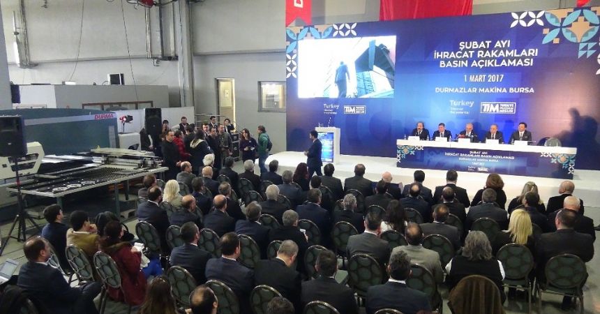 Şubat ayı ihracat rakamları açıklandı Şubat ayı ihracat rakamları açıklandı