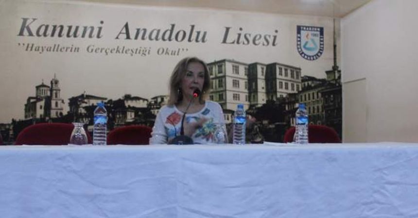 Yazar Canan Tan Trabzon’da